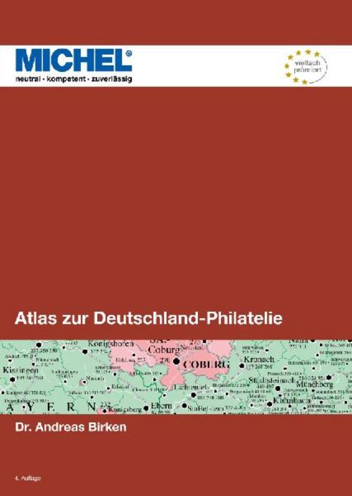 Buchcover: Atlas zur Deutschland-Philatelie