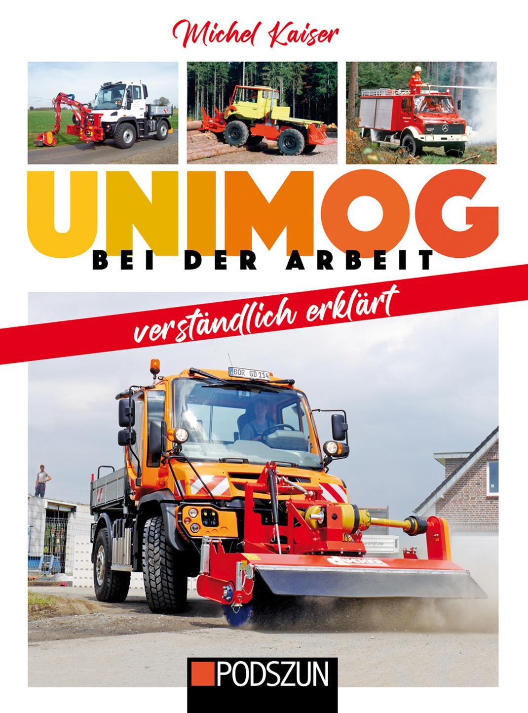 Buchcover: Unimog bei der Arbeit verständlich erklärt
