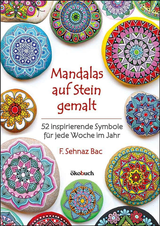 Buchcover: Mandalas auf Stein gemalt