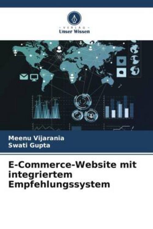 Buchcover: E-Commerce-Website mit integriertem Empfehlungssystem