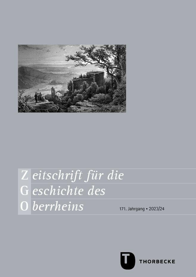 Buchcover: Zeitschrift für die Geschichte des Oberrheins