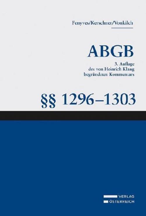 Großkommentar zum ABGB - Klang Kommentar
