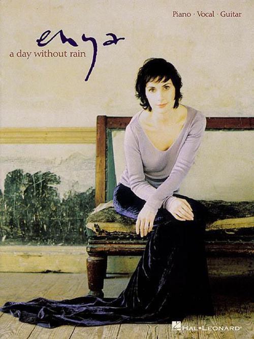 Enya - A Day Without Rain Piano Vocal Guitar Songbook 12 New Age and Celtic Hits Includes Sheet Music, Lyrics, and Color Photos Gift for Pianists and Music Enthusiasts