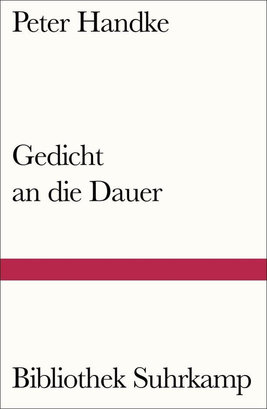 Gedicht an die Dauer