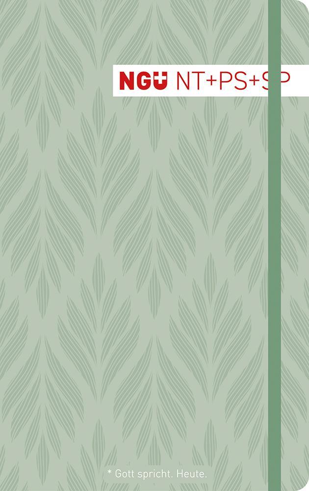 Neues Testament mit Psalmen und Sprüchen - Design-Edition grün