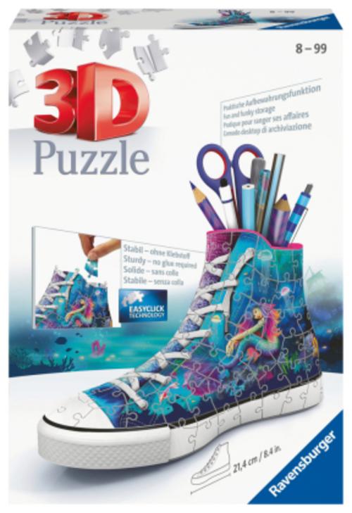 3D Puzzle Sneaker Bezaubernde Meerjungfrauen