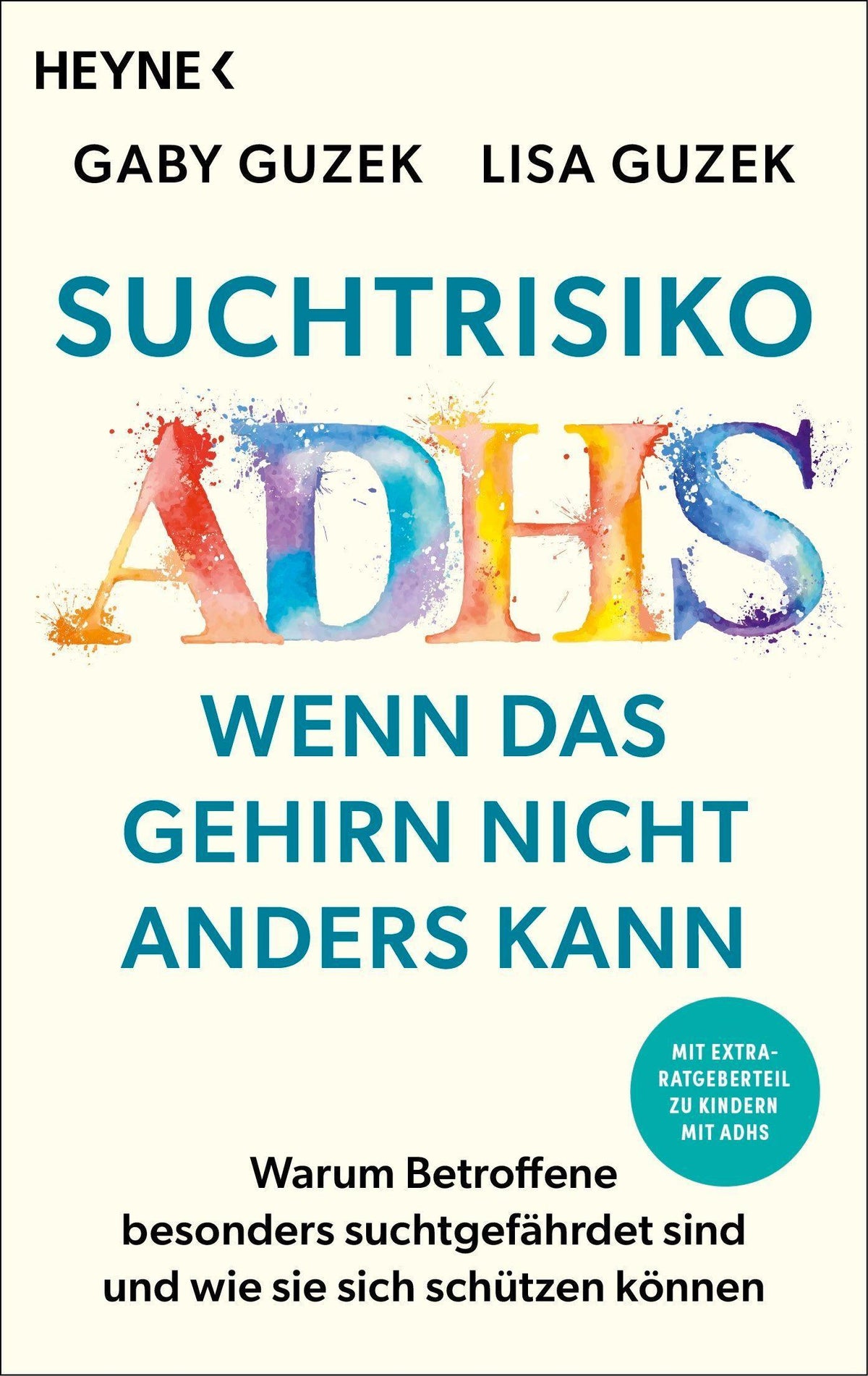Buchcover: Suchtrisiko ADHS - Wenn das Gehirn nicht anders kann