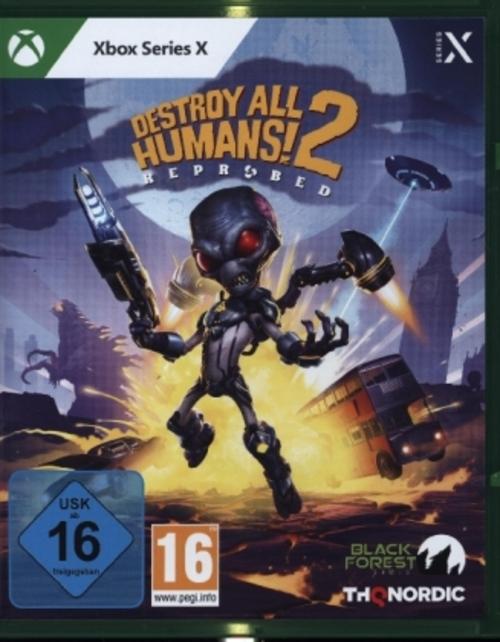 Destroy All Humans 2: Reprobed,1 Xbox Series X-Blu-ray Disc
