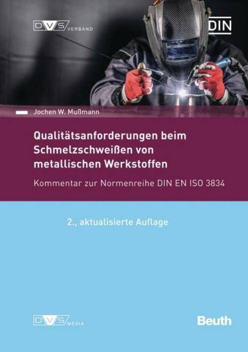 Buchcover: Qualitätsanforderungen beim Schmelzschweißen metallischer Werkstoffe