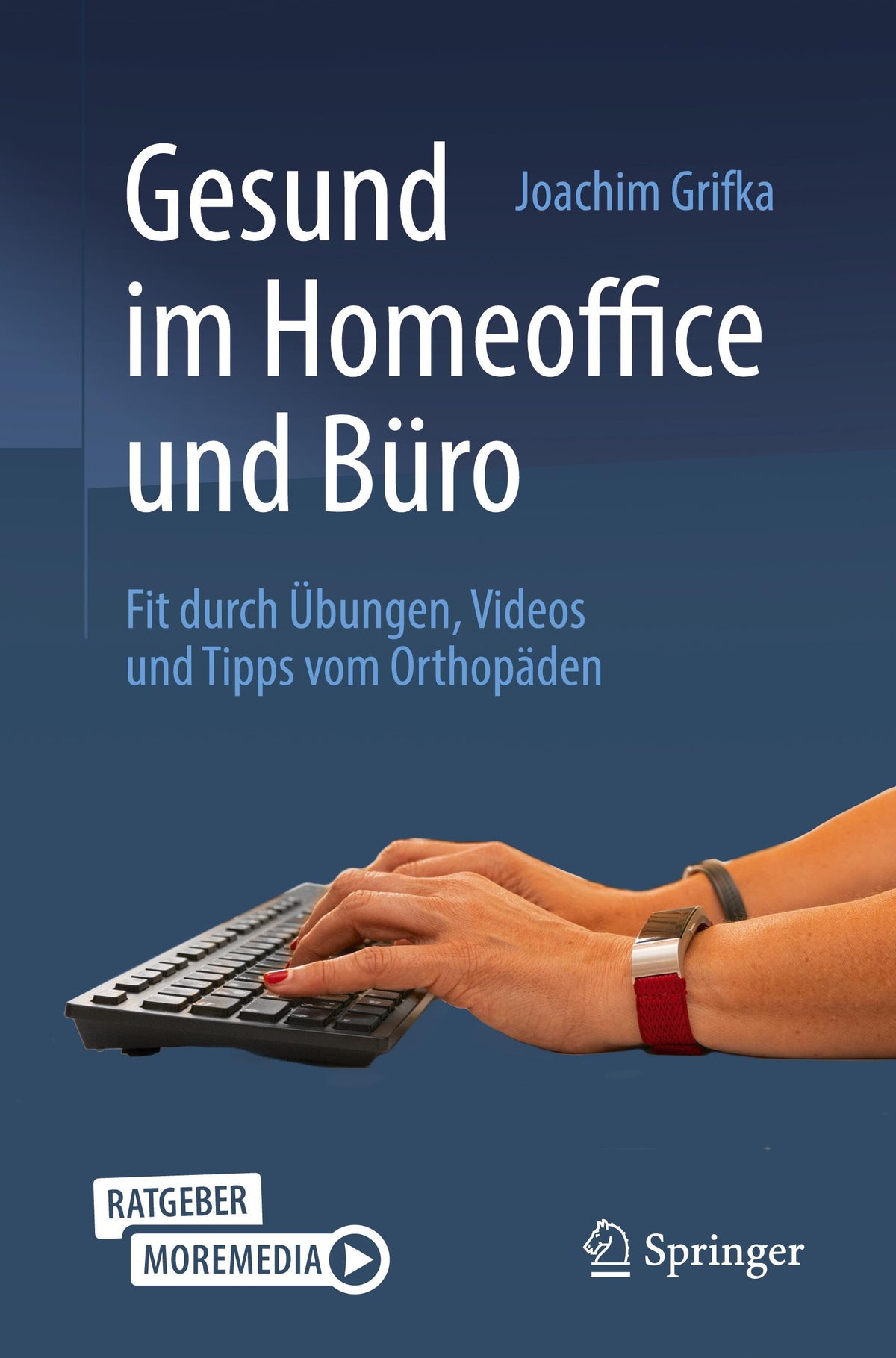Buchcover: Gesund im Homeoffice und Büro