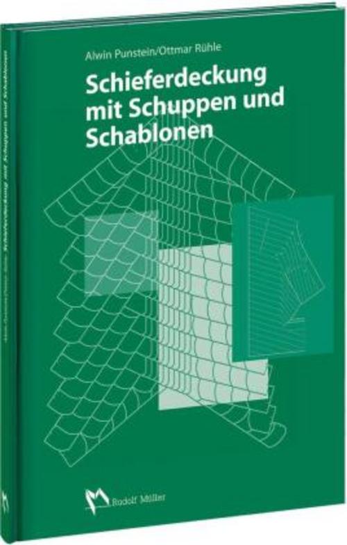 Schieferdeckung mit Schuppen und Schablonen