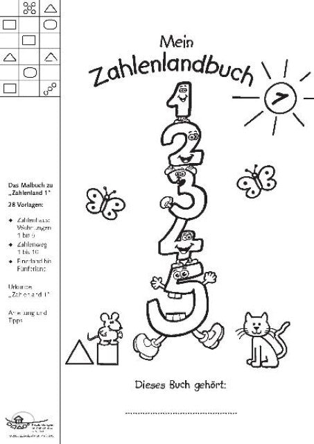 Mein Zahlenlandbuch.Bd.1