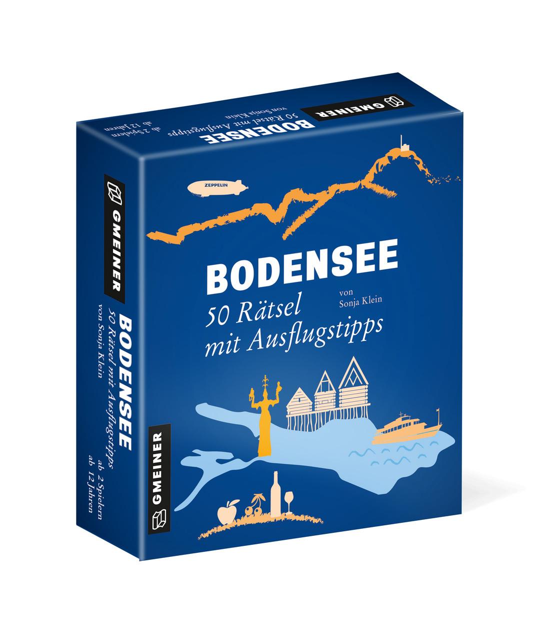 Buchcover: Bodensee - 50 Rätsel mit Ausflugstipps
