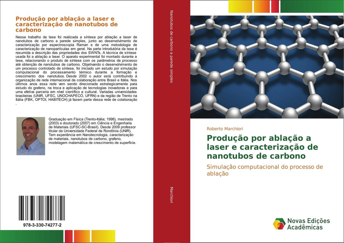 Buchcover: Produção por ablação a laser e caracterização de nanotubos de carbono