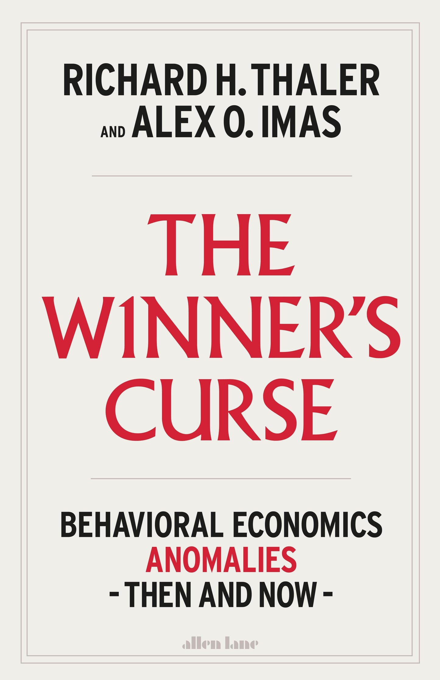 The Winner's Curse