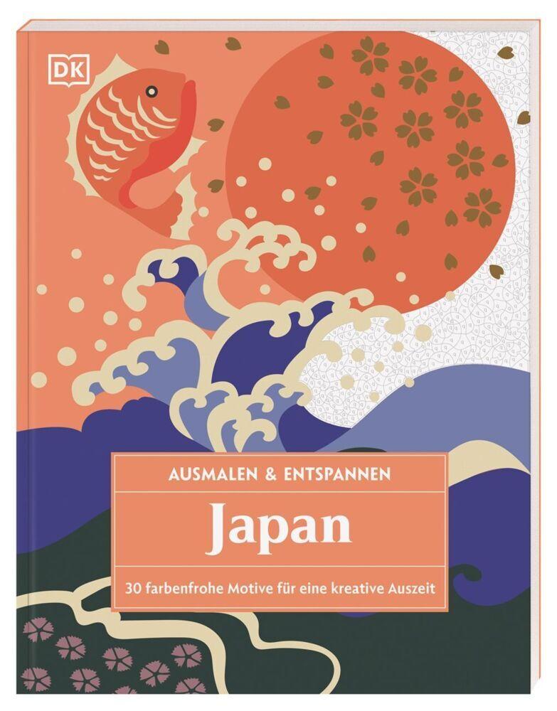 Buchcover: Ausmalen & Entspannen. Japan