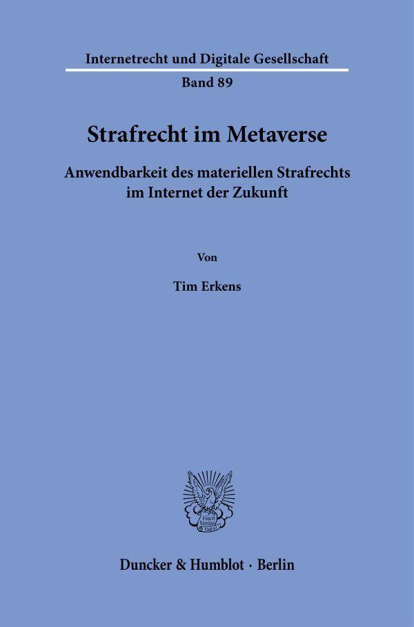 Strafrecht im Metaverse