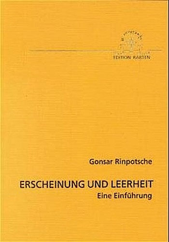 Buchcover: Erscheinung und Leerheit