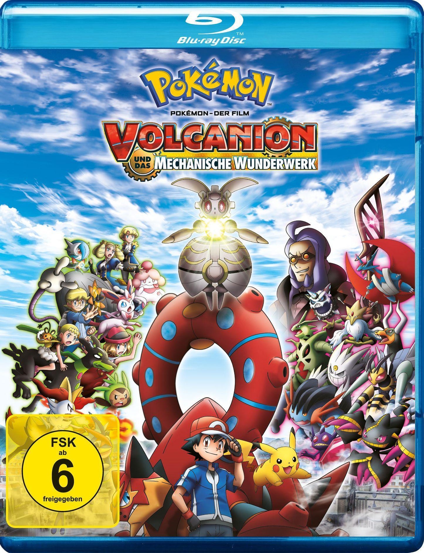 Pokemon - Der Film: Volcanion und das mechanische Wunderwerk,1 Blu-ray