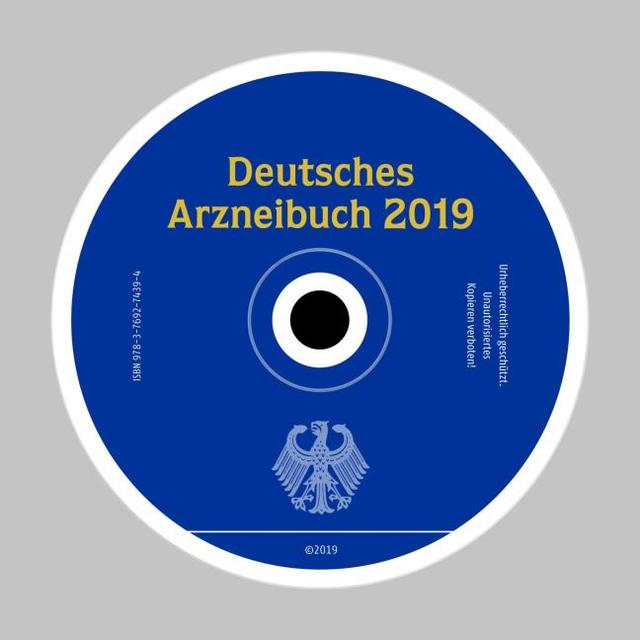 Deutsches Arzneibuch 2019 Digital,CD-ROM