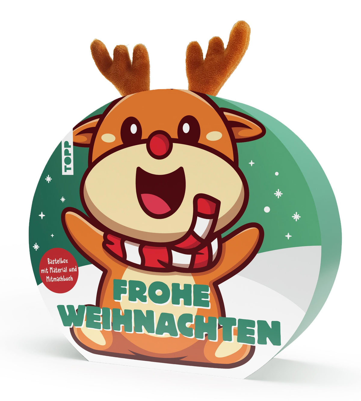 Buchcover: Bastelbox Weihnachten. Mit Anleitungen, Bastelmaterial und Mitmachbuch