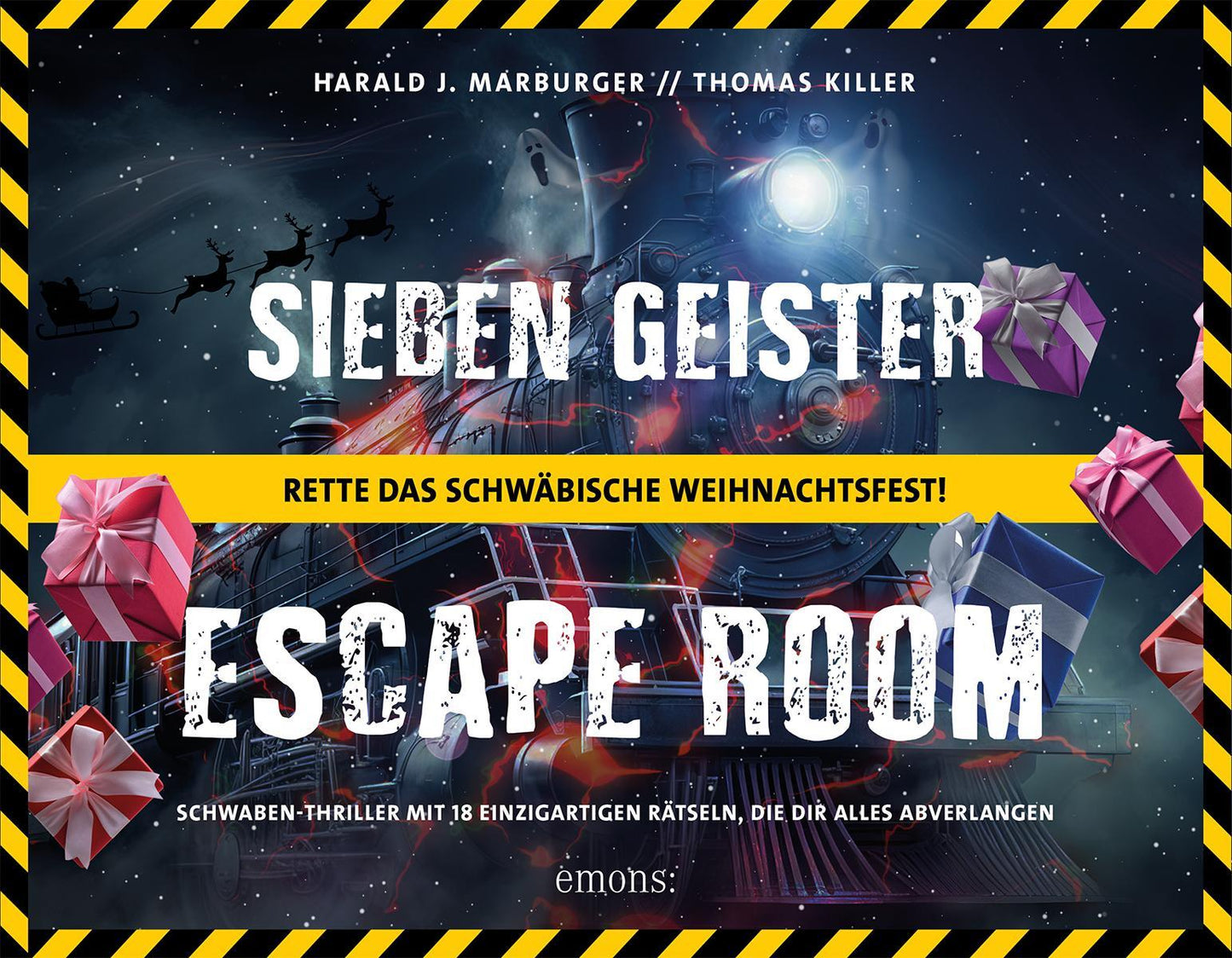 Buchcover: Sieben Geister