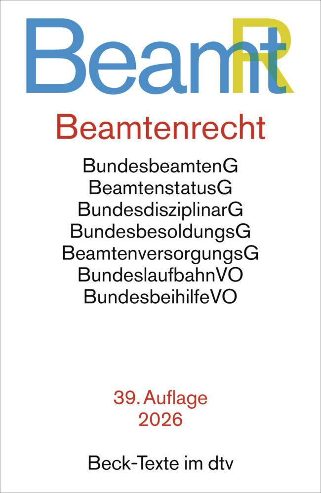 Beamtenrecht. BeamtR