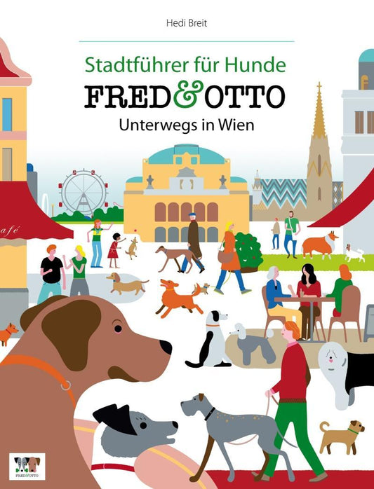 Buchcover: FRED & OTTO unterwegs in Wien