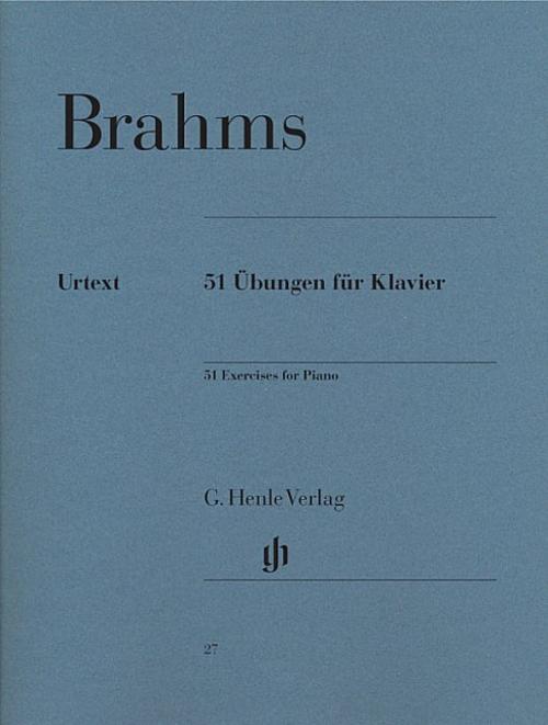 Brahms, Johannes - 51 Exercises for Piano