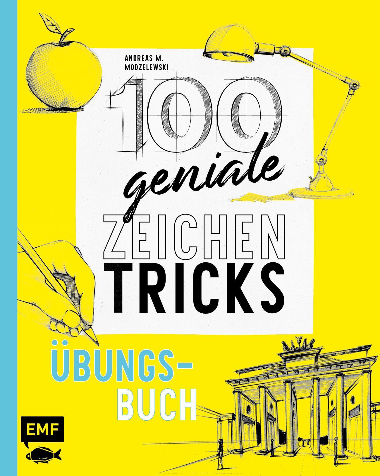 Buchcover: 100 geniale Zeichentricks - Übungsbuch