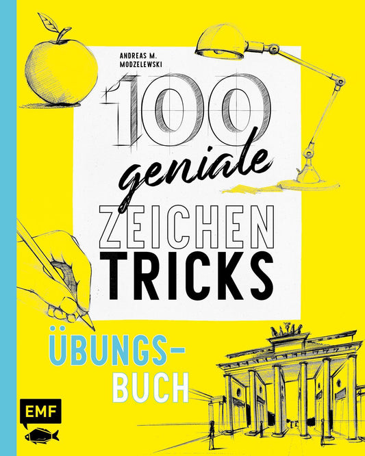 Buchcover: 100 geniale Zeichentricks - Übungsbuch