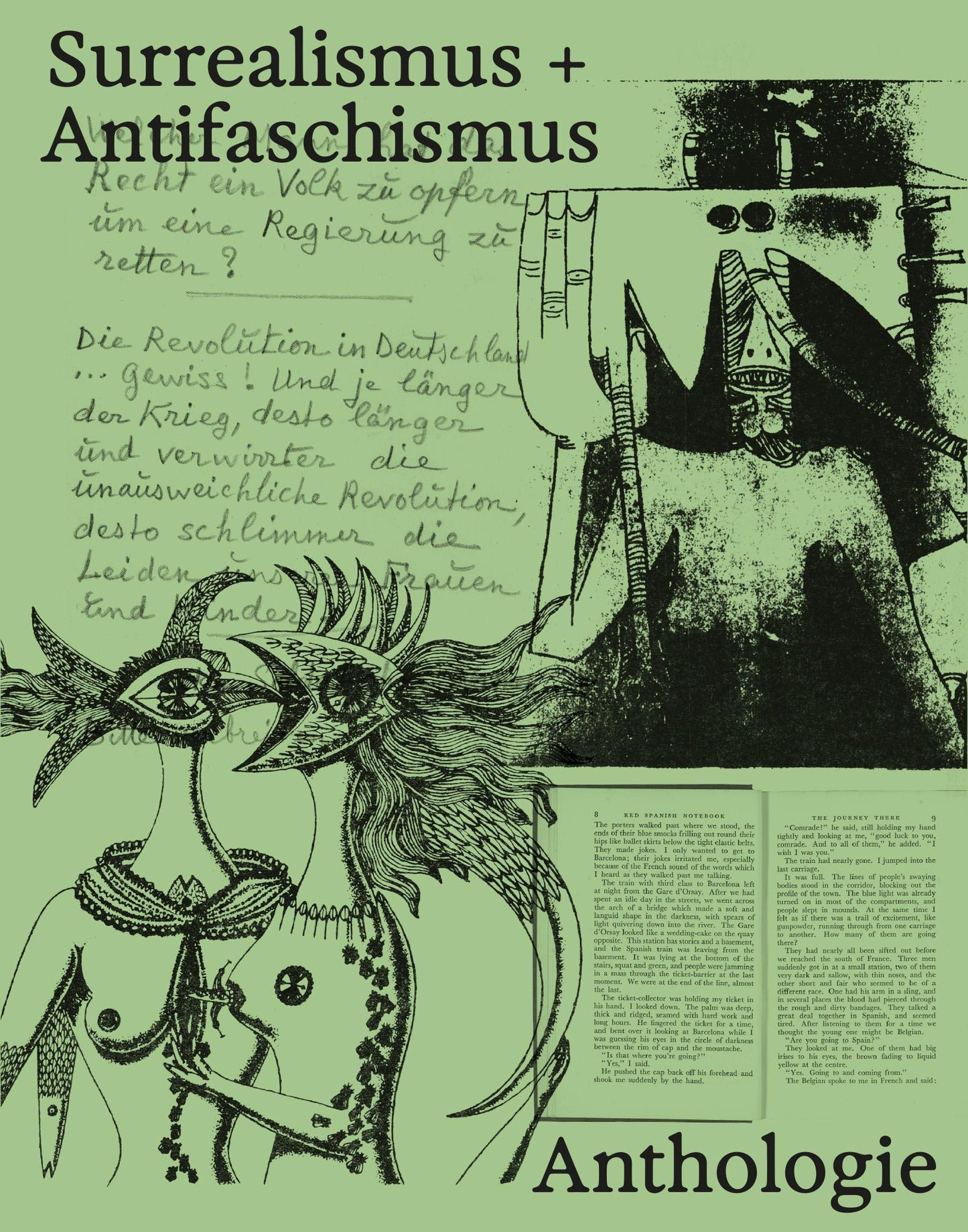 Surrealismus + Antifaschismus - eine Anthologie. Der Katalog zur preisgekrönten Ausstellung im Münchner Lenbachhaus. AICA-Auszeichnung \"Besondere Ausstellung\"