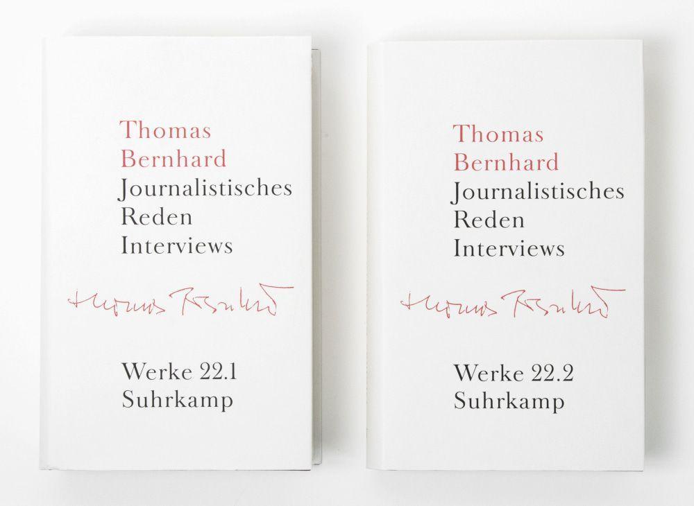 Werke 22. Journalistisches Reden Interviews
