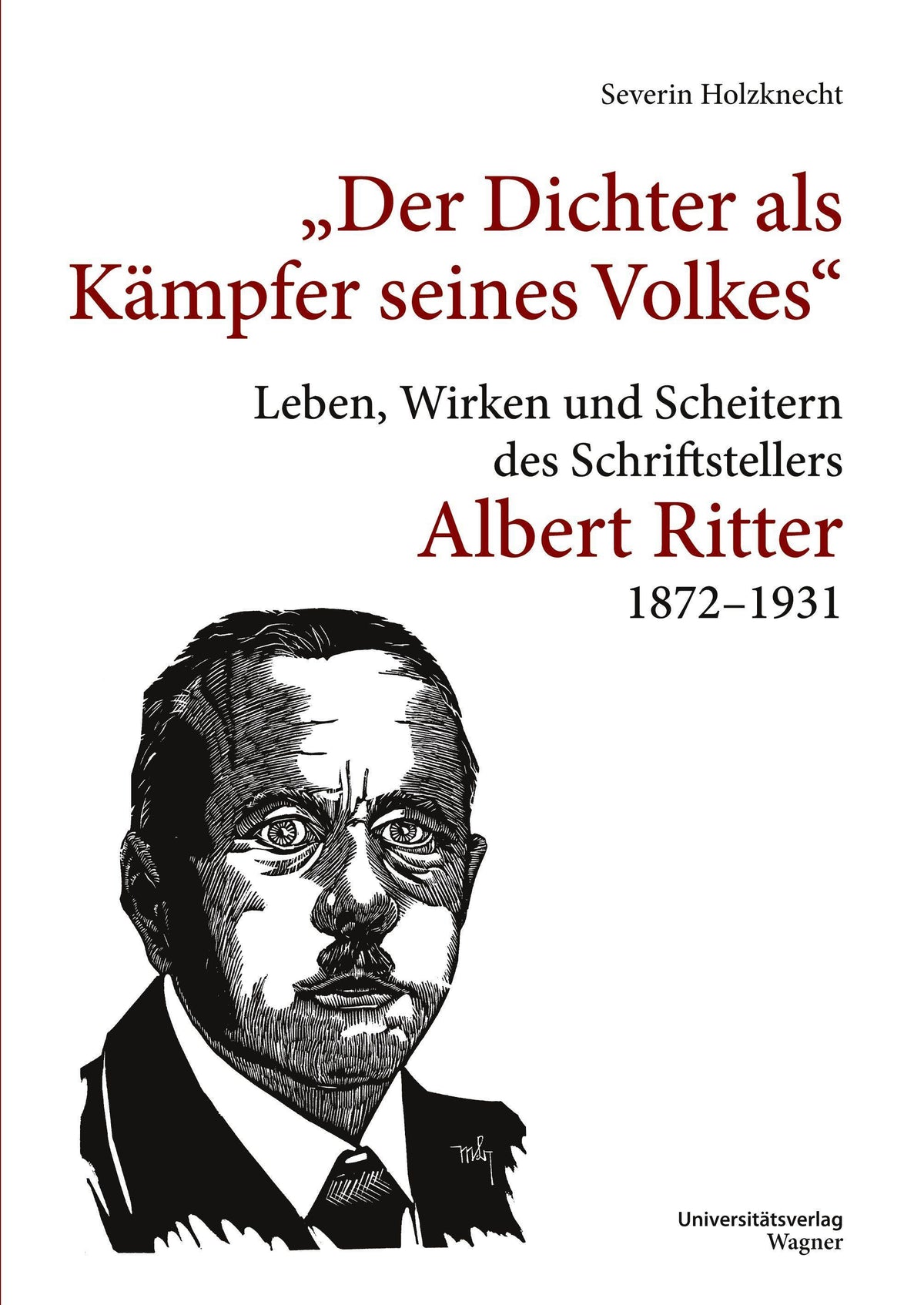 Buchcover: \"Der Dichter als Kämpfer seines Volks\"