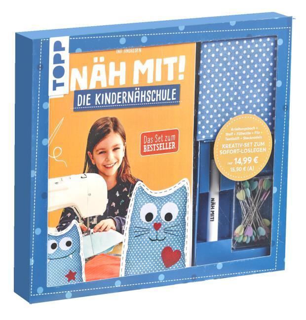 Andresen, Ina/Kreativ-Set: Näh mit! Die Kindernähschule