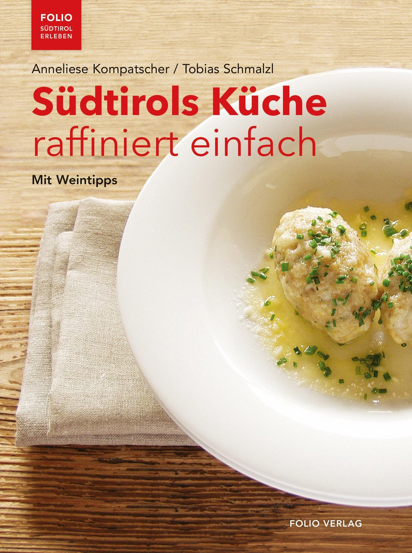Buchcover: Südtirols Küche raffiniert einfach