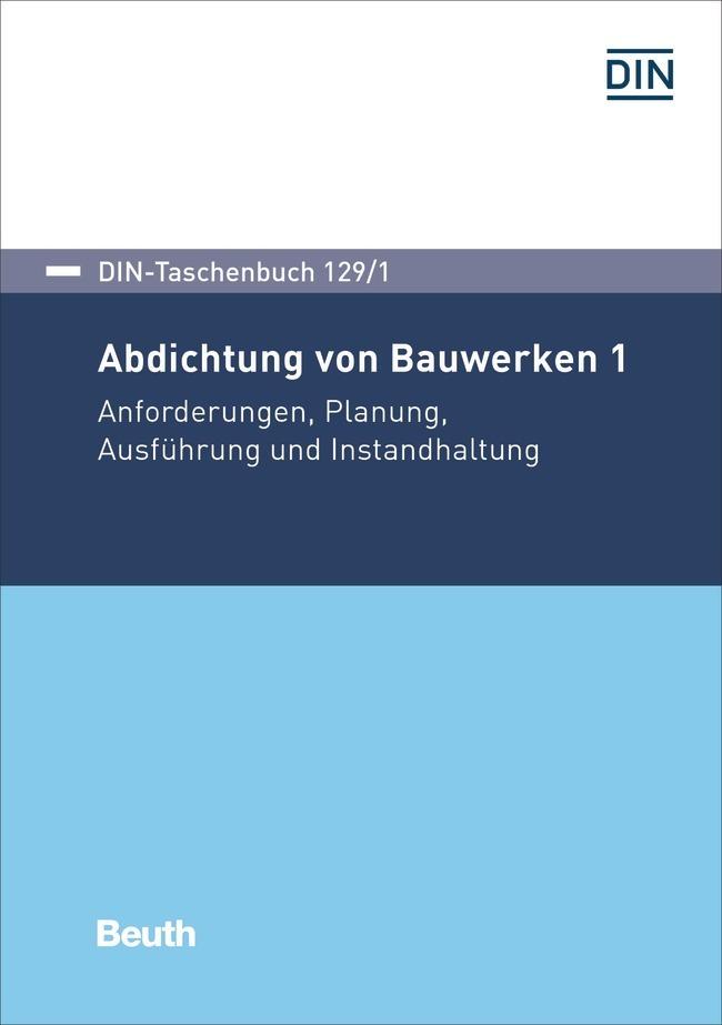 Buchcover: DIN-Taschenbuch 129/1