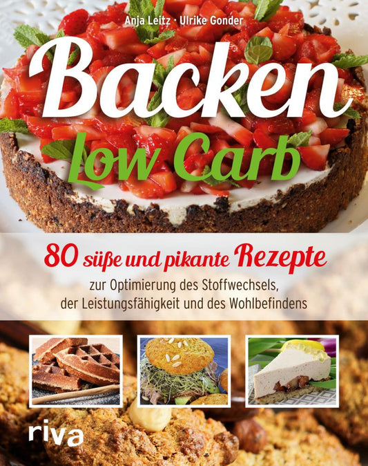 Buchcover: Backen Low Carb
