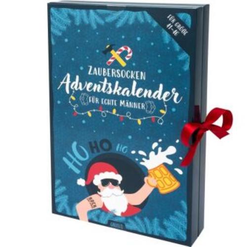 Buchcover: Adventskalender Zaubersocken \"Für echte Männer\"