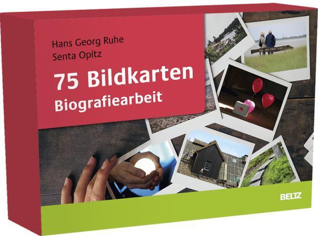 Buchcover: 75 Bildkarten Biografiearbeit