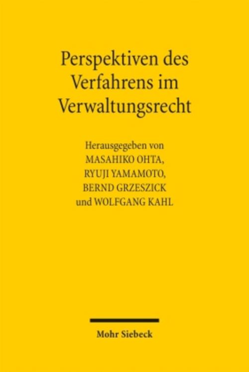 Perspektiven des Verfahrens im Verwaltungsrecht