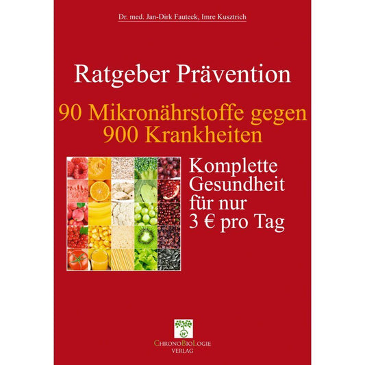 Buchcover: 90 Mikronährstoffe gegen 900 Krankheiten