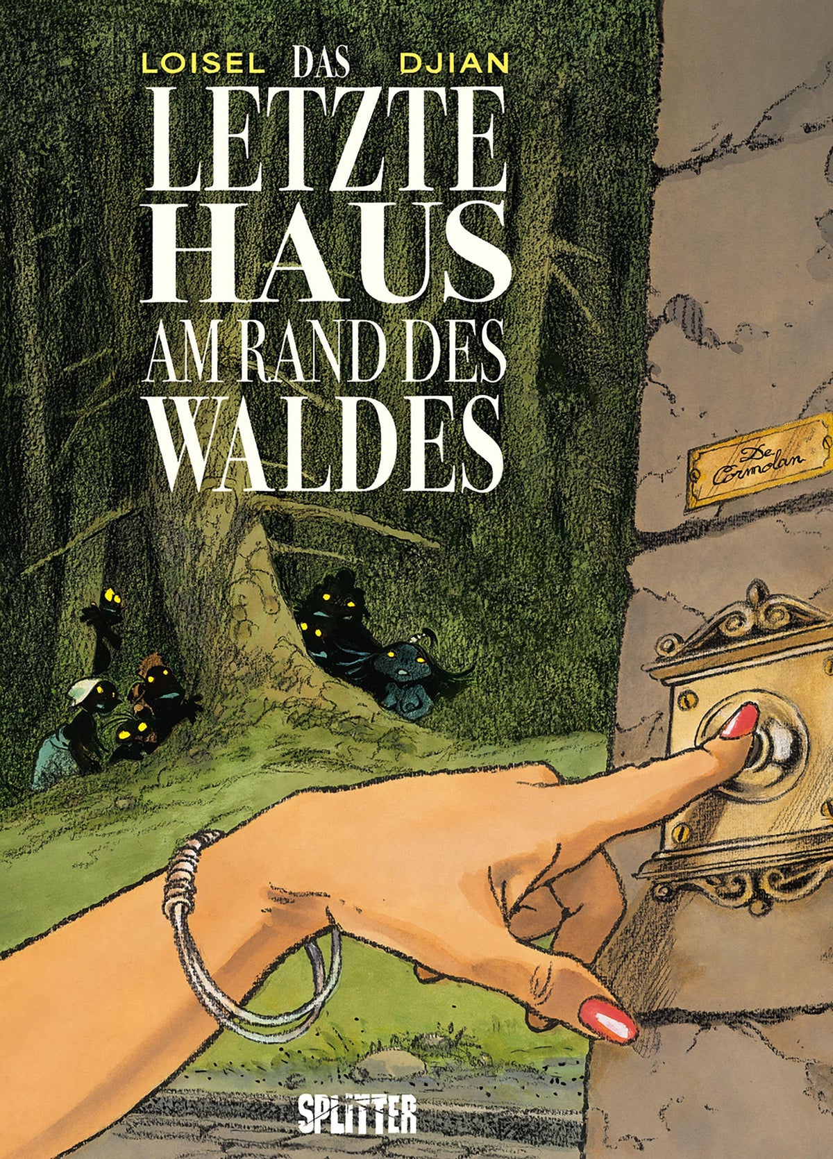 Das letzte Haus am Rand des Waldes