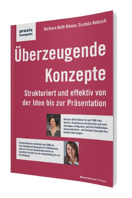 Buchcover: Überzeugende Konzepte