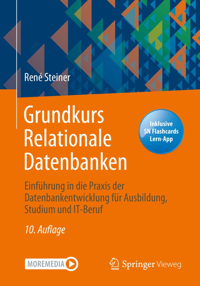 Buchcover: Grundkurs Relationale Datenbanken