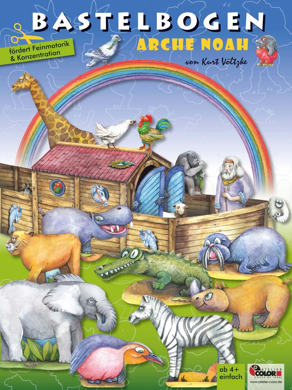 Buchcover: Arche Noah Bastelbogen