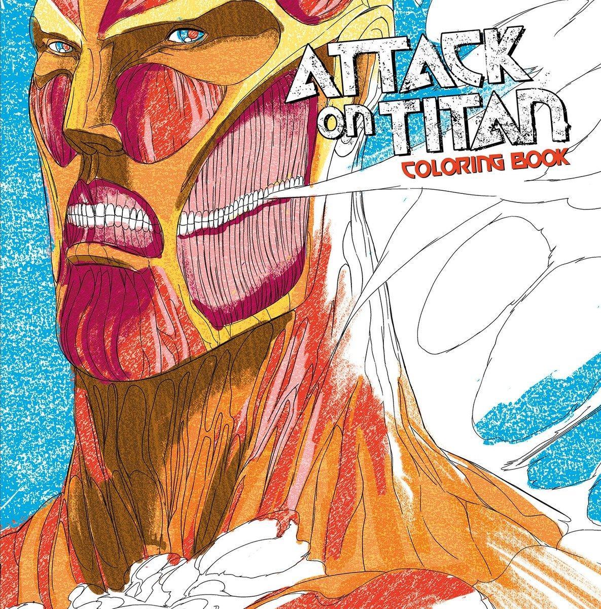 Buchcover: Attack on Titan Coloring Book