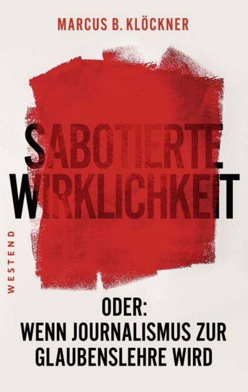 Buchcover: Sabotierte Wirklichkeit