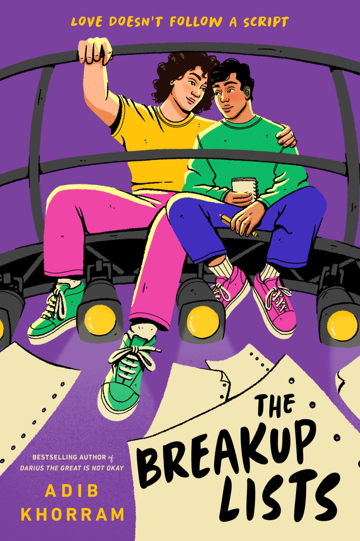 Buchcover: The Breakup Lists