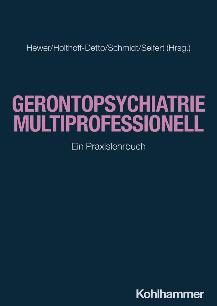 Buchcover: Gerontopsychiatrie multiprofessionell